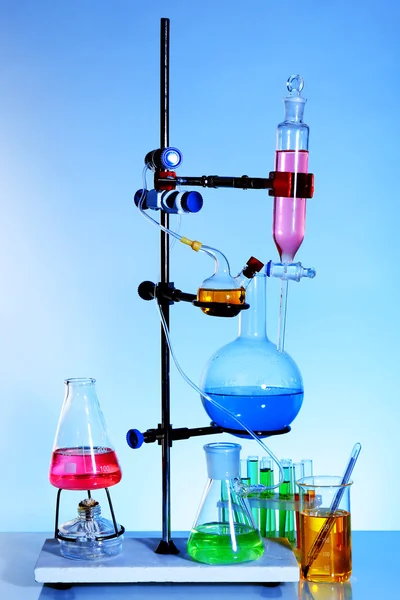 Different Laboratory glassware — Stock Photo, Image