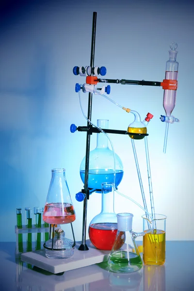 Different Laboratory glassware — Stock Photo, Image