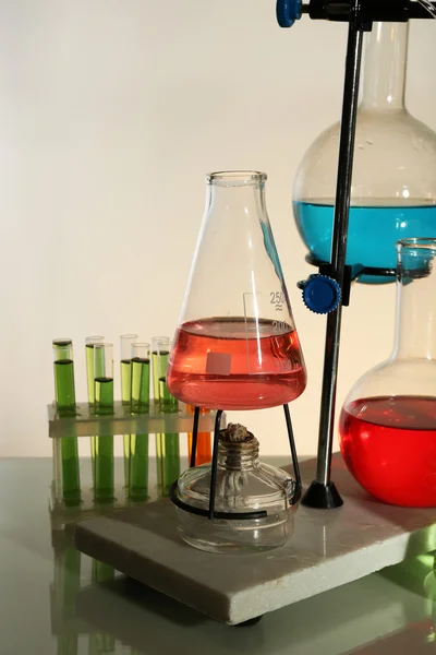 Different Laboratory glassware — Stock Photo, Image