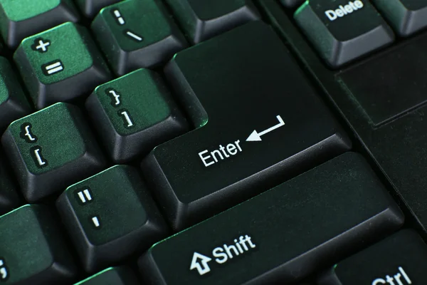 Keyboard of modern laptop — Stock Photo, Image