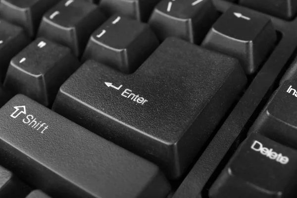 Keyboard of modern laptop — Stock Photo, Image