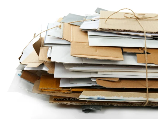 Bir yığın kağıt.