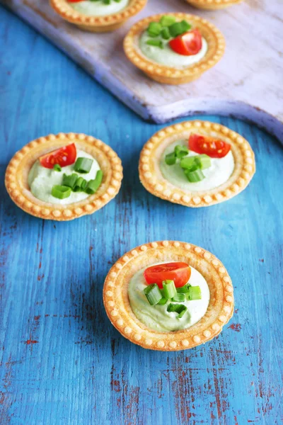 채소와 야채 tartlets — 스톡 사진