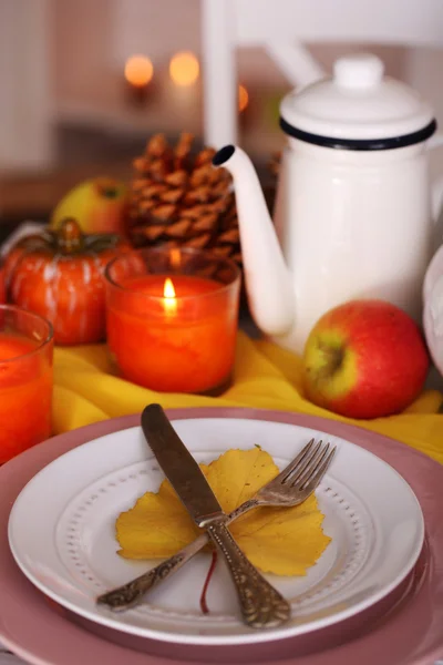 Feestelijke herfst portie — Stockfoto