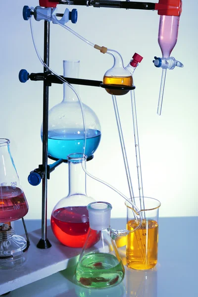 Different Laboratory glassware — Stock Photo, Image