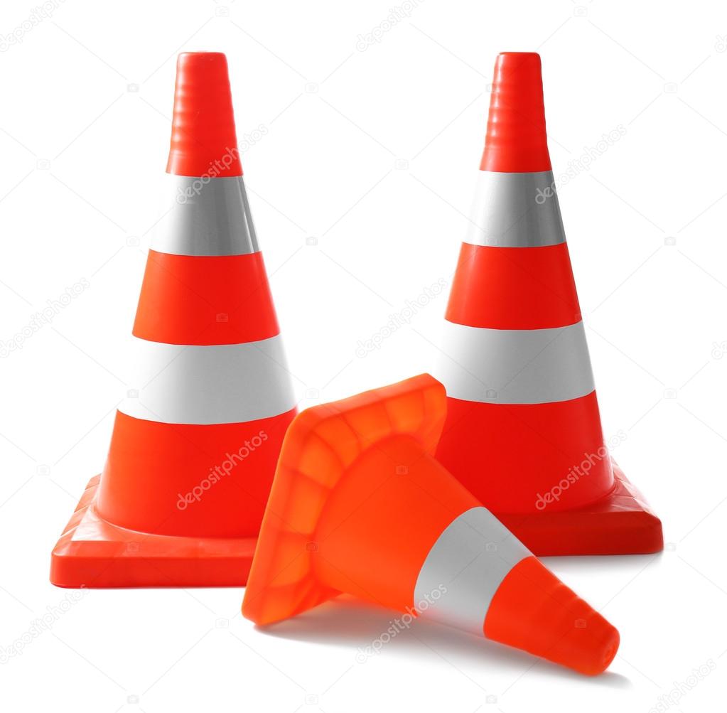 Red Traffic cones
