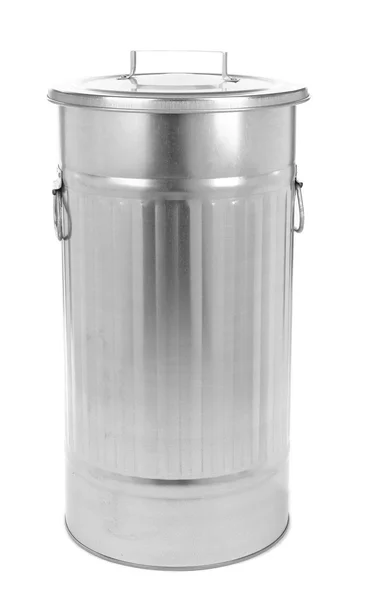 Recycling bin isolated on white — Stock Photo, Image