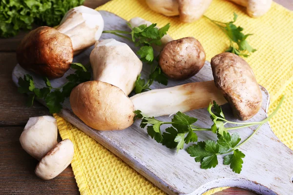 Champignons sauvages aux herbes — Photo