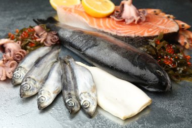 Fresh catch of fish