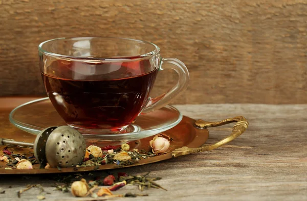 Kompozycja z herbaty ziołowe — Zdjęcie stockowe