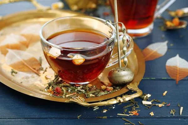 Compoziție cu ceai din plante — Fotografie, imagine de stoc