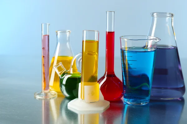 Different laboratory glassware — Stock Photo, Image