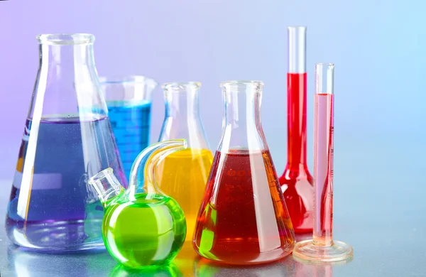 Different laboratory glassware — Stock Photo, Image