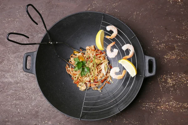 野菜と中国の麺 — ストック写真