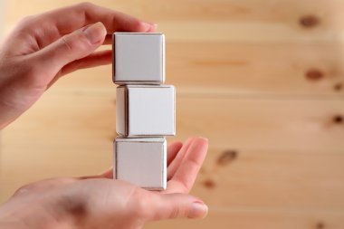 Eğitim el cubes