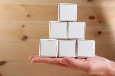 Eğitim el cubes