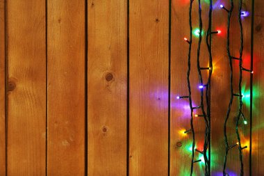 Noel ışıkları çelengi