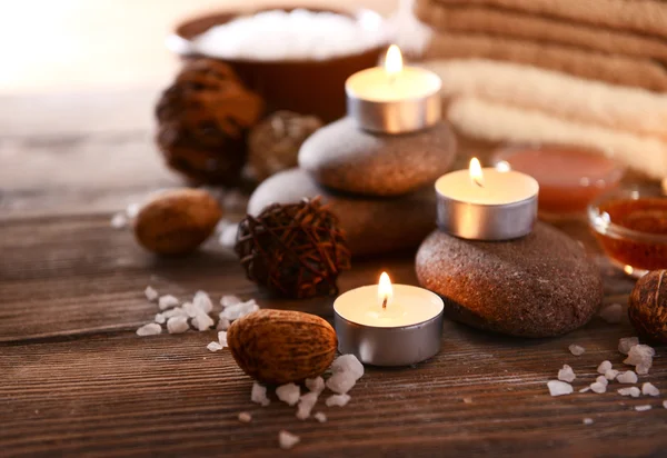 Composition of spa treatment — Stock Photo, Image