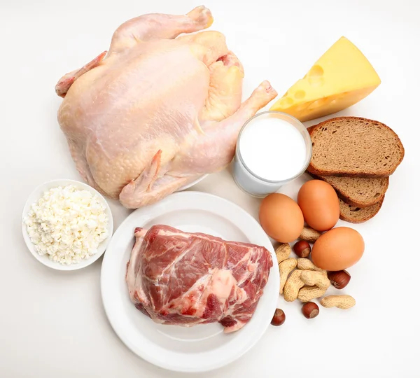 Food high in protein — Stock Photo, Image