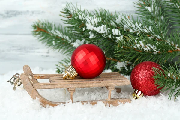 Composition of Christmas decorations — Stock Photo, Image