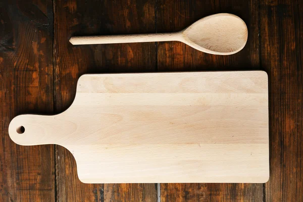 Empty cutting board — Stock Photo, Image