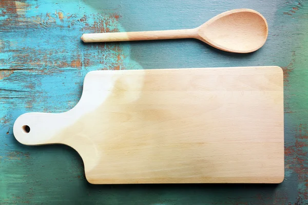 Empty cutting board — Stock Photo, Image