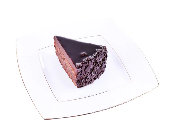 Delicious chocolate cake — Stock Photo, Image