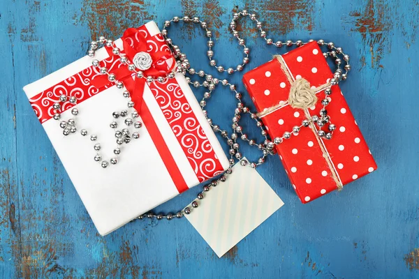 Confezioni regalo con carta — Foto Stock