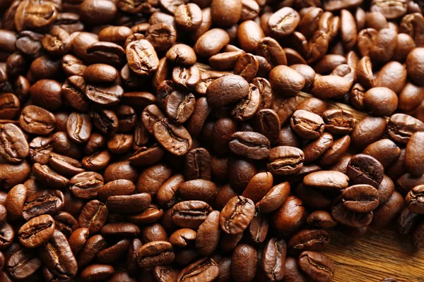 Kaffeebohnen, Nahaufnahme — Stockfoto