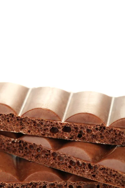 Lezzetli gözenekli çikolata — Stok fotoğraf