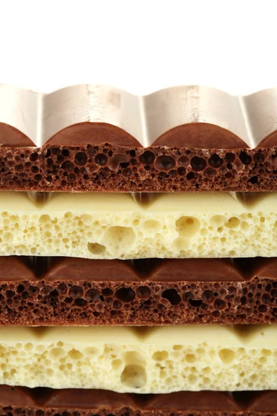 Smakelijke poreuze chocolade — Stockfoto