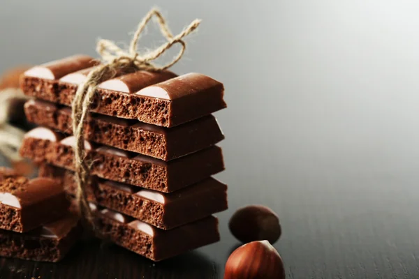 Velsmagende porøs chokolade - Stock-foto