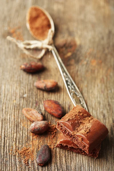 Tasty porous chocolate — Stock Photo, Image