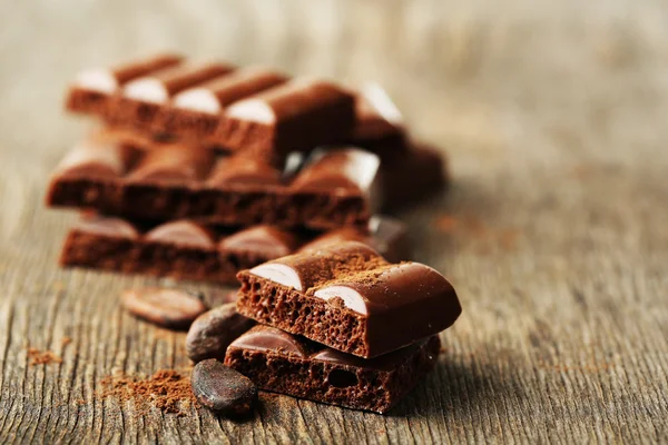Tasty porous chocolate — Stock Photo, Image