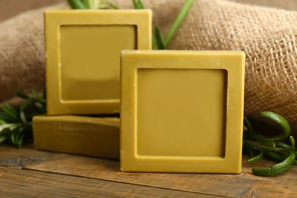 Rosemary handmade soap — Stock Photo, Image