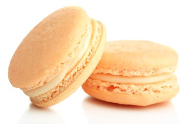Yumuşak renkli macaroons