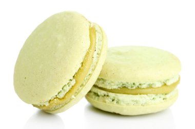 Yumuşak renkli macaroons