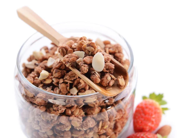 Sabroso Granola para el desayuno — Foto de Stock