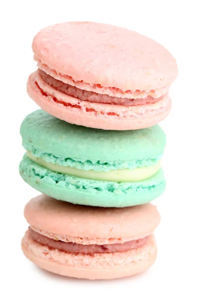 Mjuka färgglada macaroons — Stockfoto