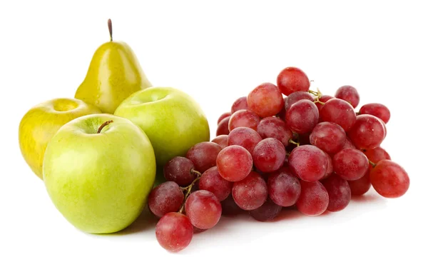 Pommes, poires et raisins — Photo