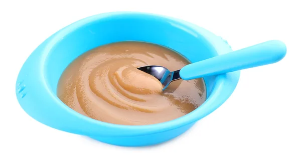 Baby food in bowl — Stock Photo, Image