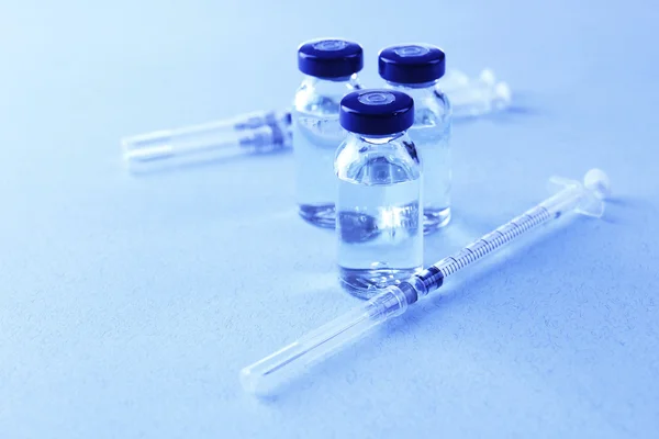 Drug Vaccine in vial — Stock Photo, Image