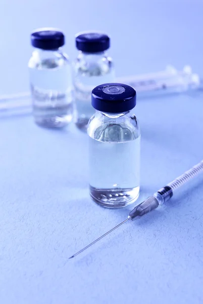 Drug Vaccine in vial — Stock Photo, Image