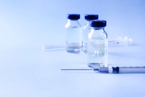 Drug Vaccine in vial — Stock Photo, Image