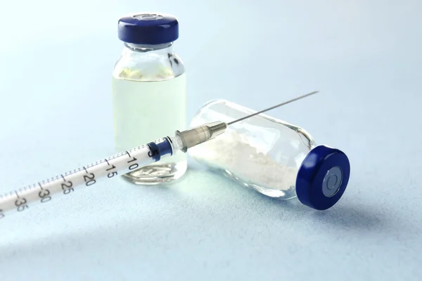 Drug Vaccine in vial — Stock Photo, Image