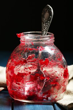 Boş meyveli reçel kavanoz