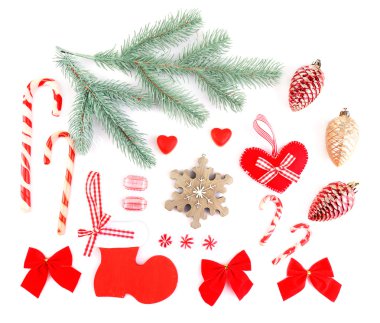 Noel nesneleri koleksiyonu