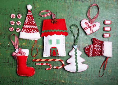 Noel nesneleri koleksiyonu