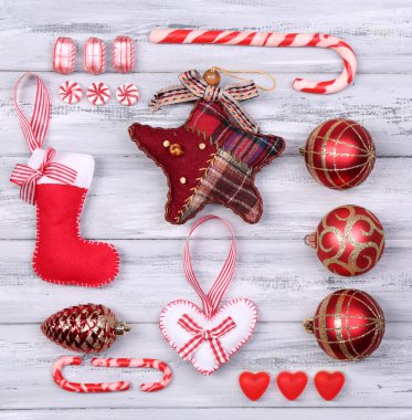 Noel nesneleri koleksiyonu