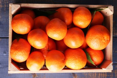 Olgun taze mandalina